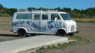 Minor League Team Invites You To Watch A Game FROM A VAN DOWN BY THE RIVER
